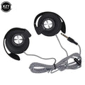 Wired Over-Ear HiFi Bass Headphones - 3.5mm Stereo Jack - Tidesmit black Tidesmit