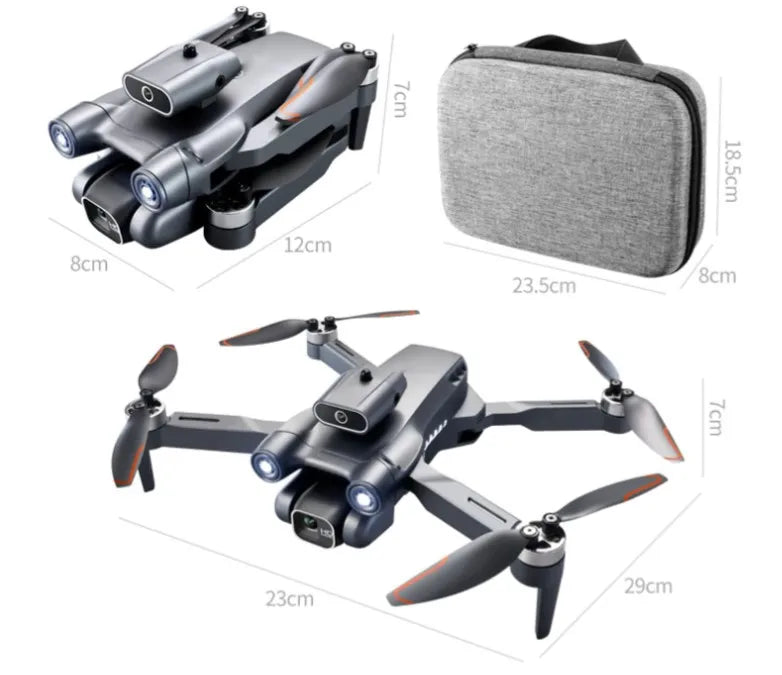LSRC S1S Mini Drone 4k Profesional HD Camera Obstacle Avoidance Aerial Photography Brush Foldable Quadcopter RC Dron S1S Drone Tidesmit