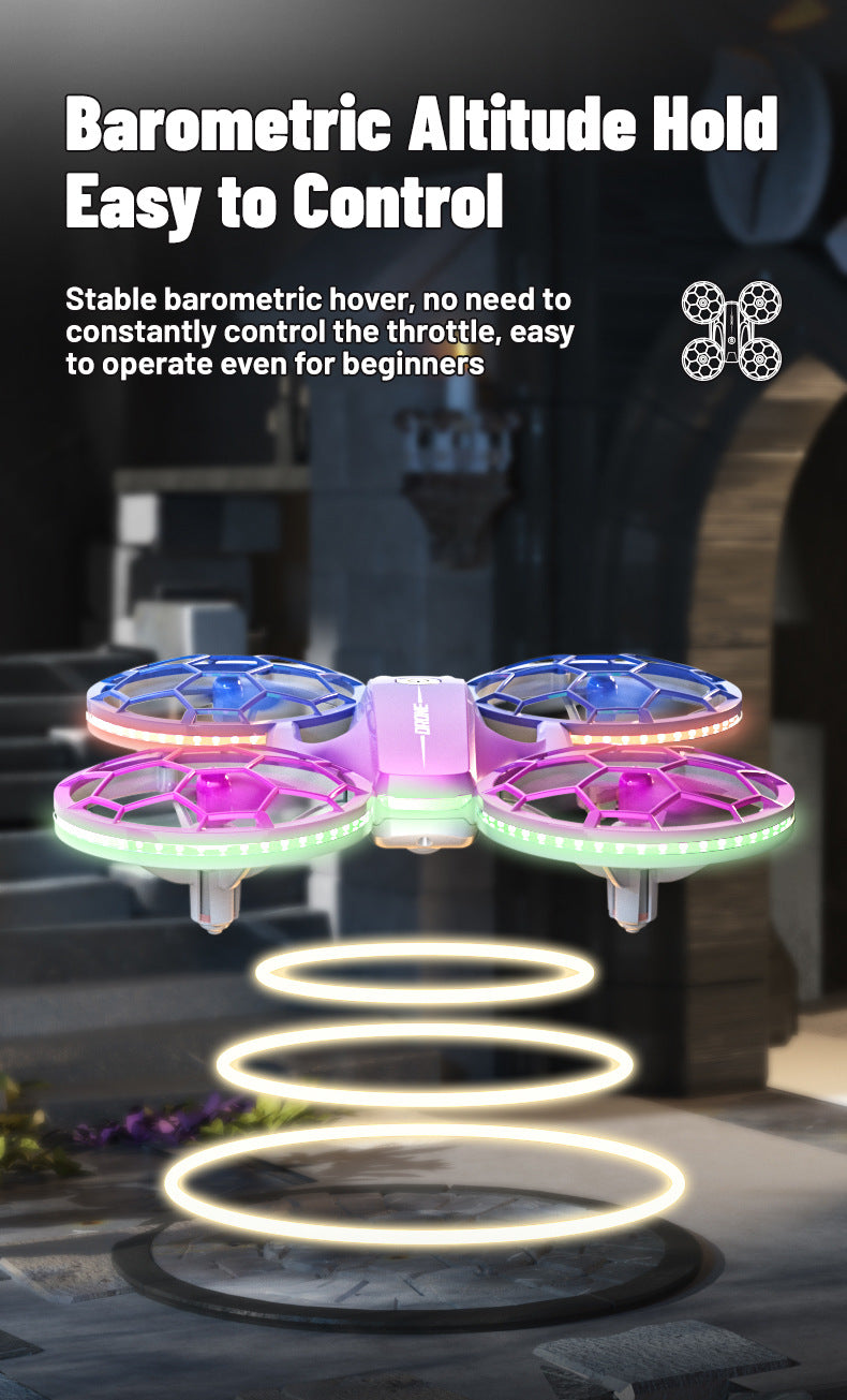 Mini Racing Drone H127 with Altitude Hold & 360 Flips - Violet Tidesmit