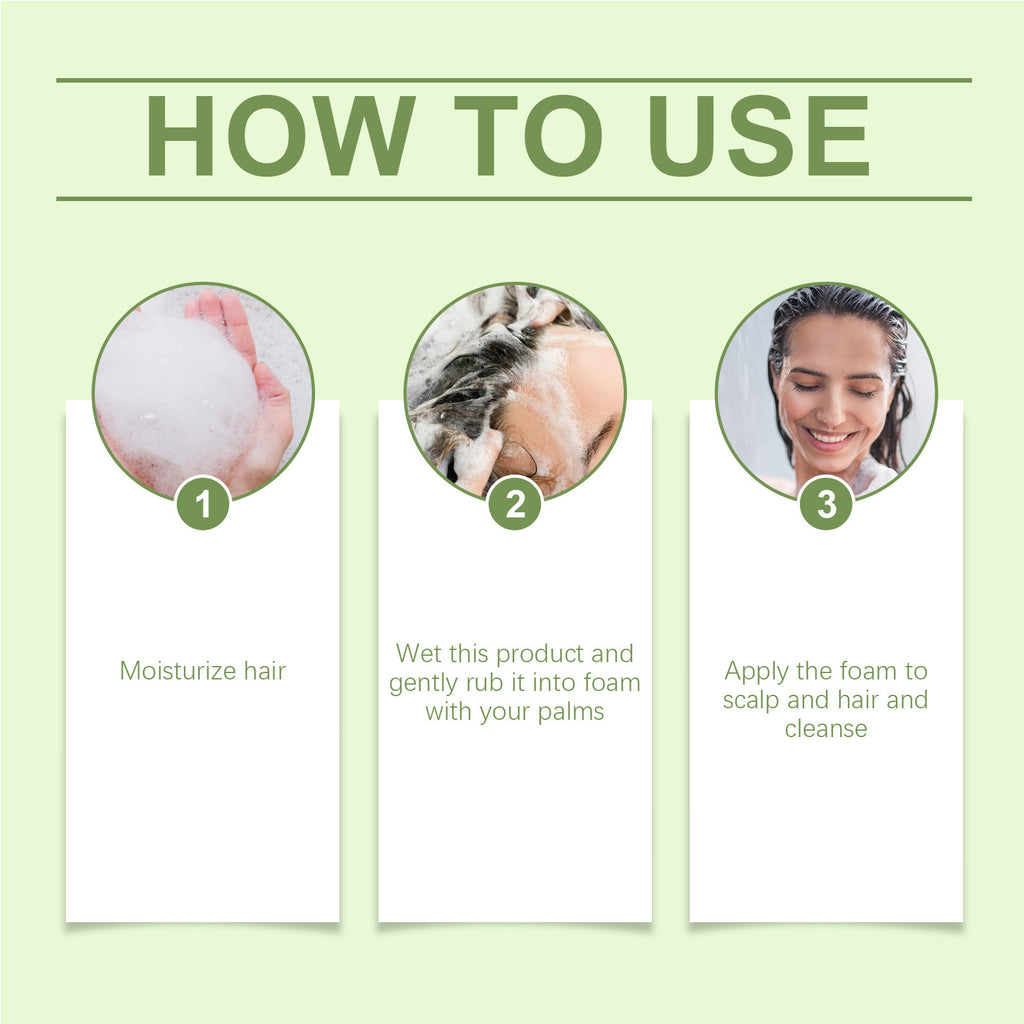 Rosemary Shampoo Bar Anti Hair Loss Oil Control Promote Hair Growth Refreshing Smoothing Volumizing Handmade Natural Hair Soap