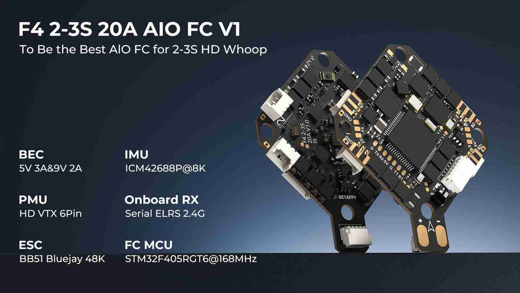 BETAFPV Pavo20 Pro II Camera Drone - O4 Pro ELRS 2.4G System Tidesmit