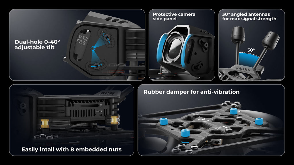 Pavo20 Pro II Brushless Whoop Quadcopter | ELRS 2.4G High-Precision Drone Tidesmit