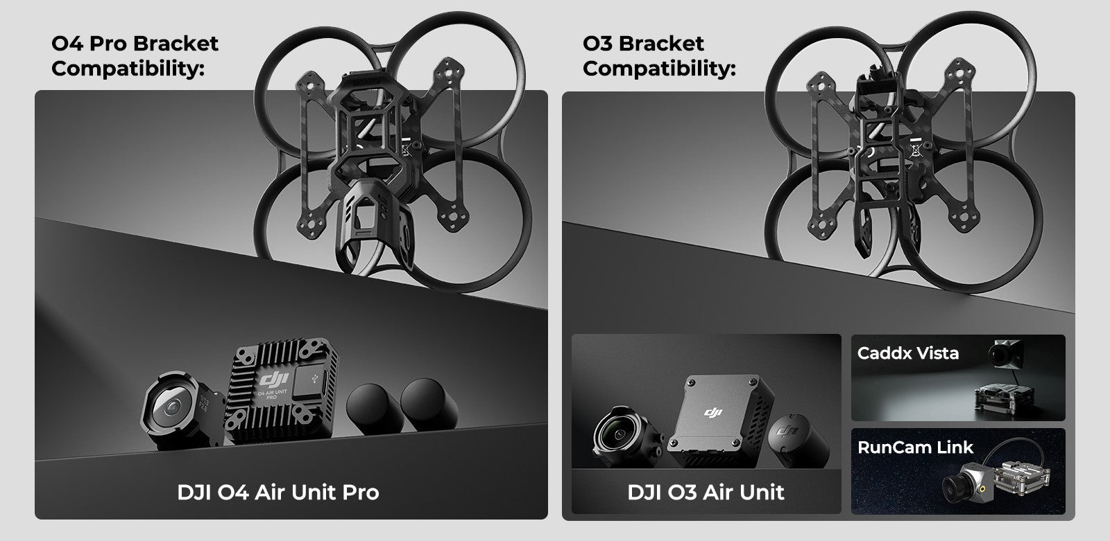 Pavo20 Brushless Whoop Quadcopter ELRS 2.4G - 4 Battery Flight Kit Tidesmit