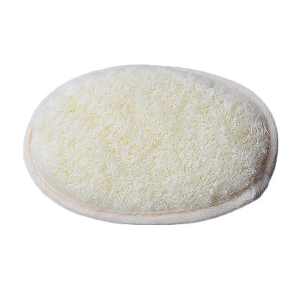 Natural Loofah Exfoliating Body Scrubber – Eco-Friendly Bath Sponge Pad Scrubs Treatments Tidesmit