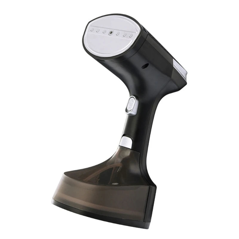 Tidesmit portable handheld garment iron featuring an ergonomic ABS texture design for efficient travel laundry care