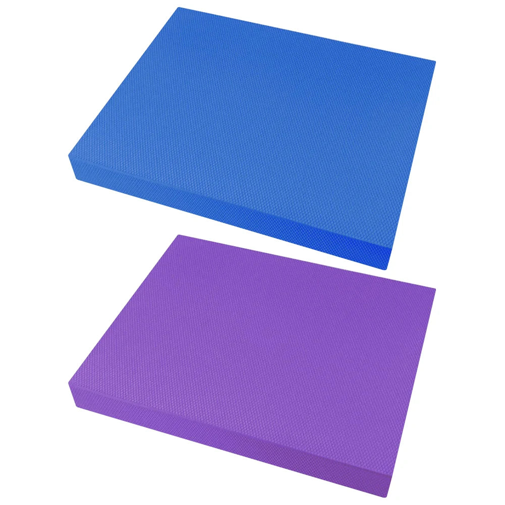 Yoga Balance Pad Thickened Exercise Balance Pad Fitness Balancing Pad Foam Cushion Mat for Yoga Pilates Stretching