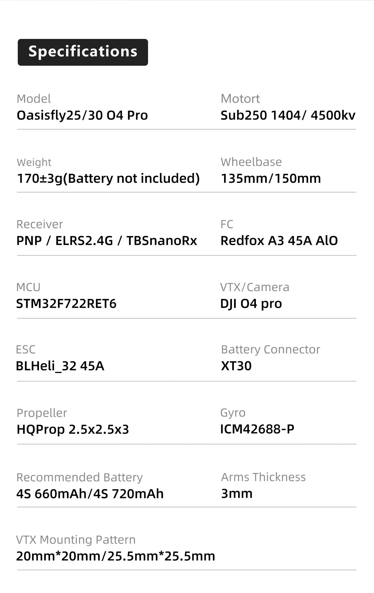 3 Inch Freestyle FPV Drone with O4 Pro HD System and ELRS Tidesmit