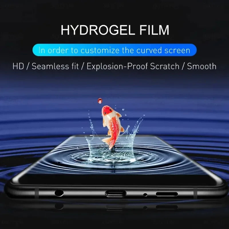 Oppo Screen Protector Hydrogel Film Full Coverage - 5 Pack Tidesmit