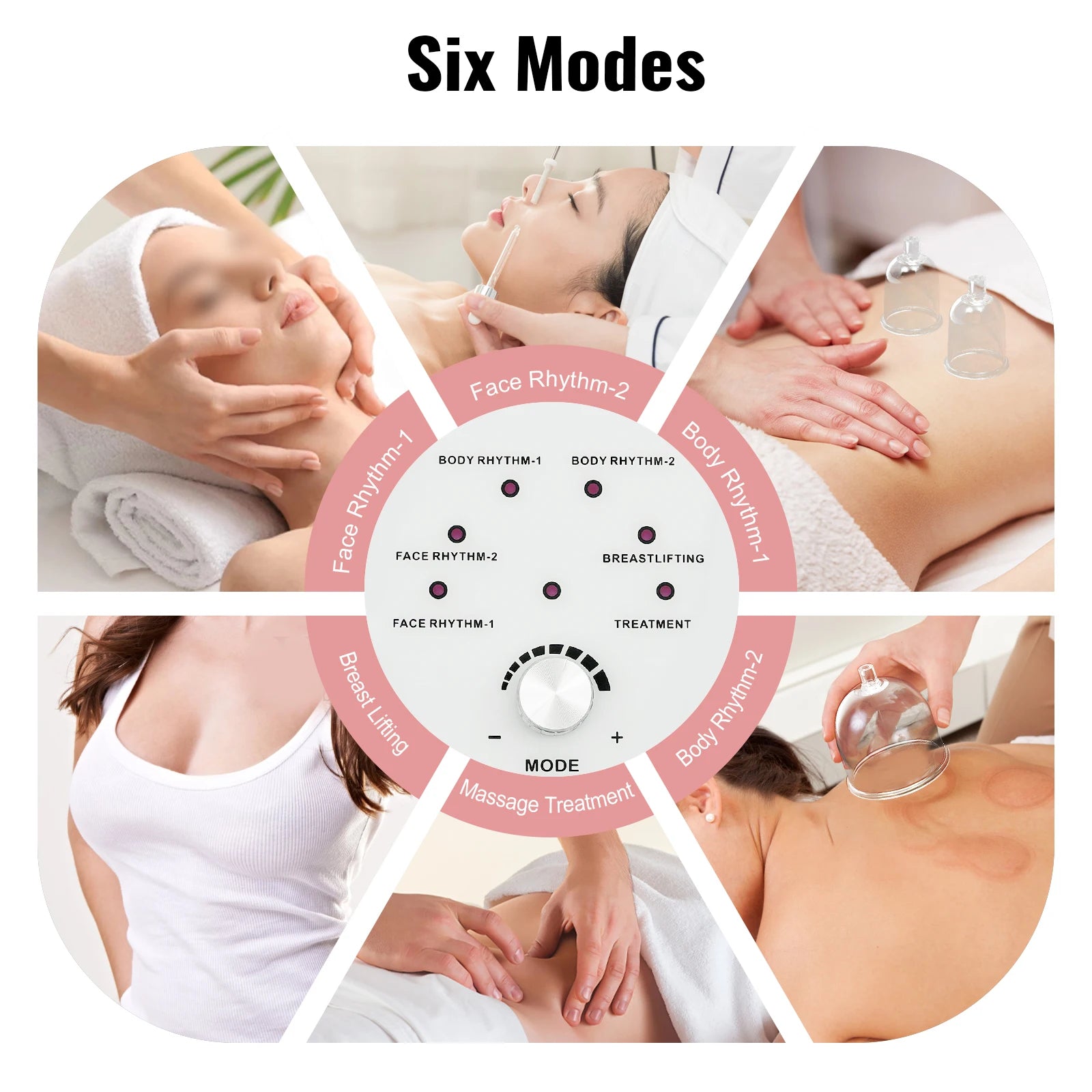 Electric Vacuum Breast Massager - Professional Body Shaping Device Body Shaping Massage Equipment Tidesmit