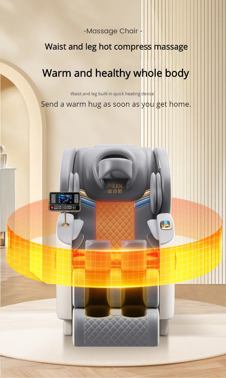 Massage Chair Zero Gravity 4D Spa - Full Body Recliner with Heat Therapy Massage Chairs Tidesmit