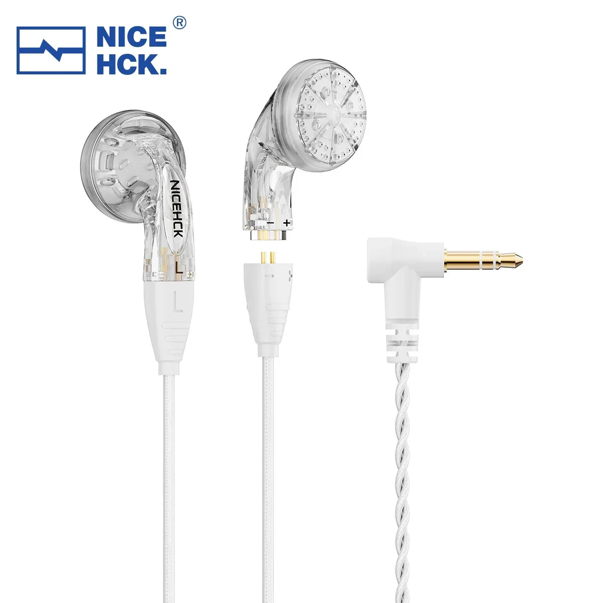 HiFi Wired Earbuds, 14.8mm Dynamic Driver, Detachable Cable - Tidesmit Tidesmit