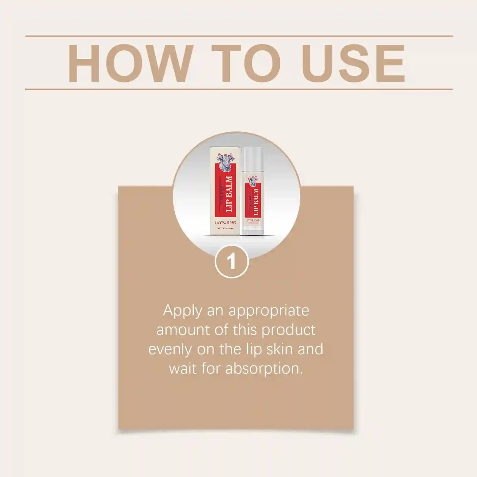 Tallow Lip Balm for Deep Hydration | Nourishing Lip Treatment 5g Lip Care Tidesmit