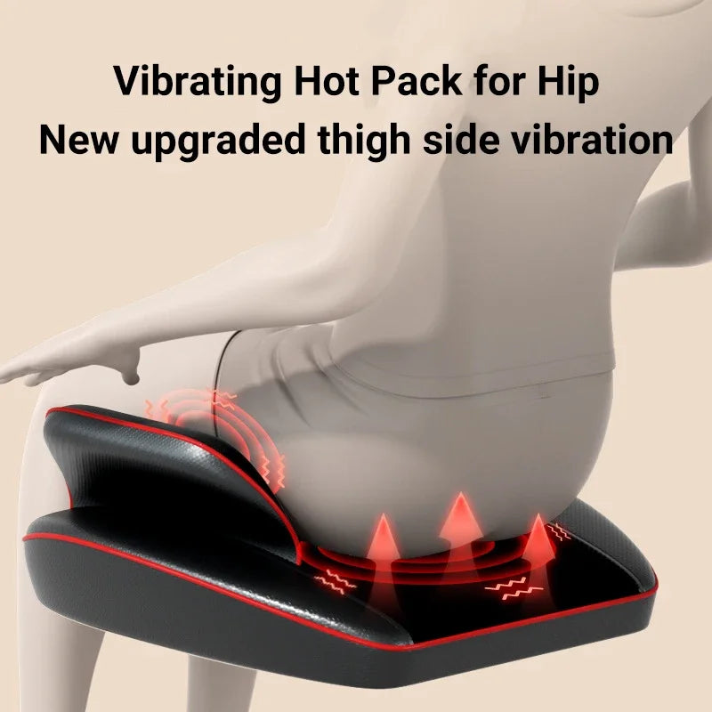 Electric Massage Pillow for Muscle Relief with Heat Therapy - QWW728 Massage Chairs Tidesmit