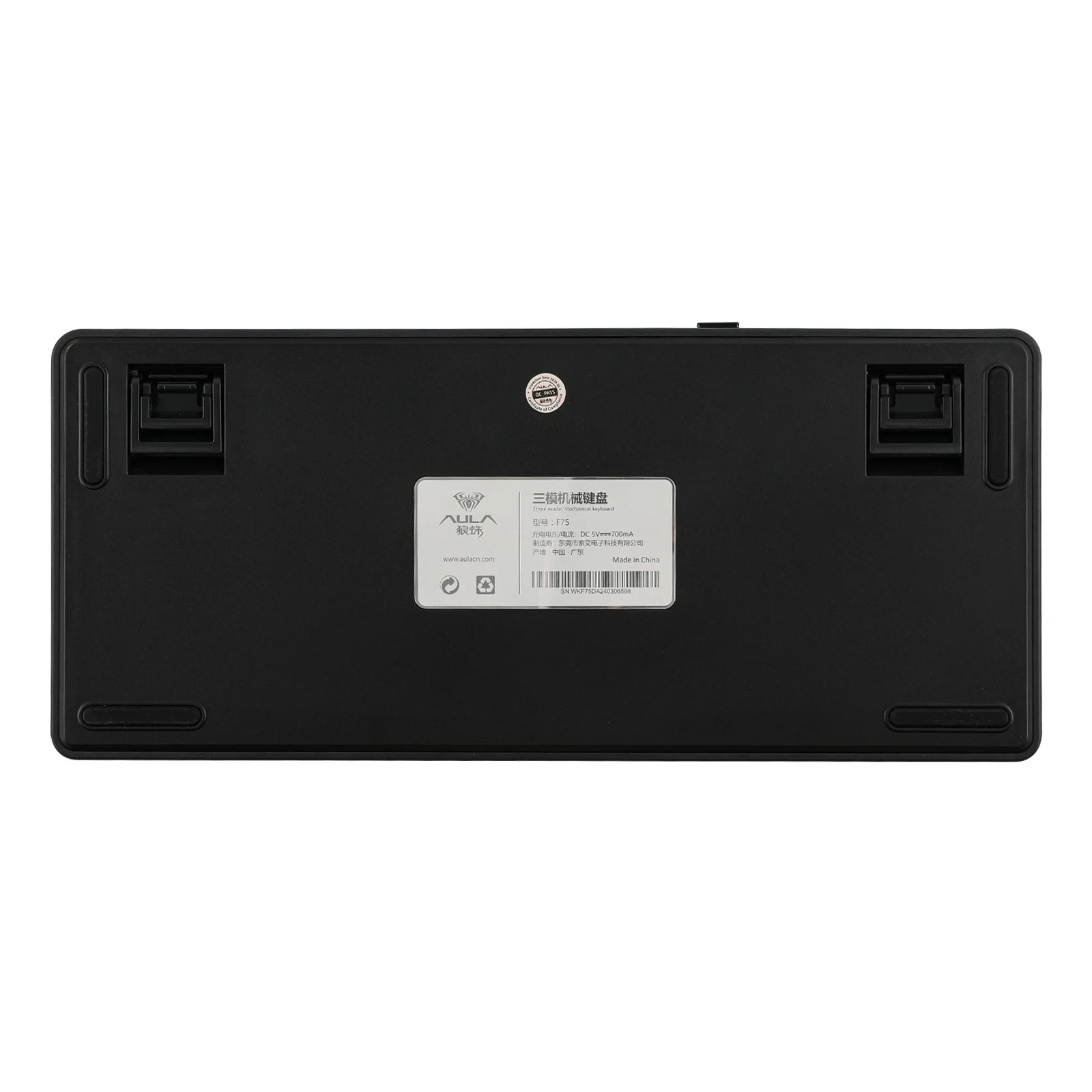 EPOMAKER x AULA F75 75% ANSI Hot-Swap Gasket Bluetooth 5.0/2.4G Wireless/Wired Mechanical Keyboard PBT Keycaps for Mac/Win