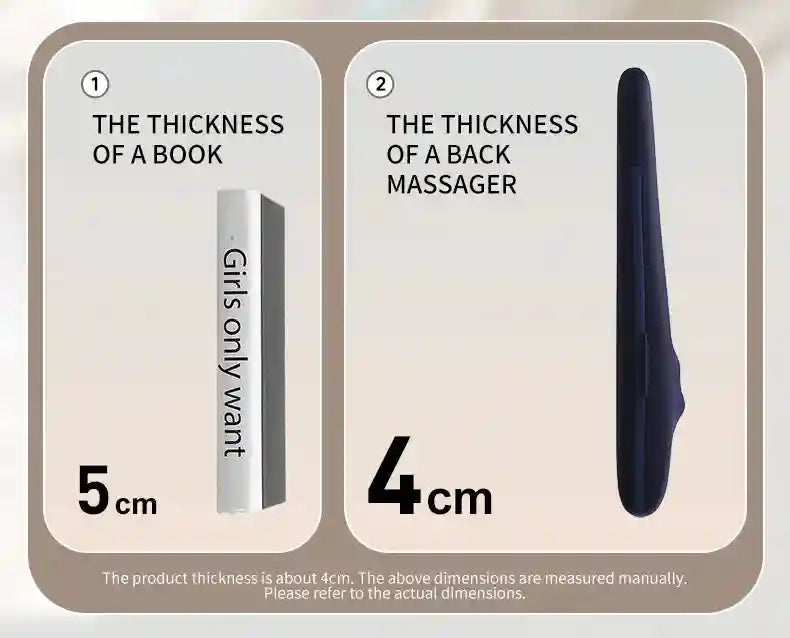 Electric Massager with Heat for Deep Tissue Muscle Relief - Tidesmit Massage Roller Tidesmit