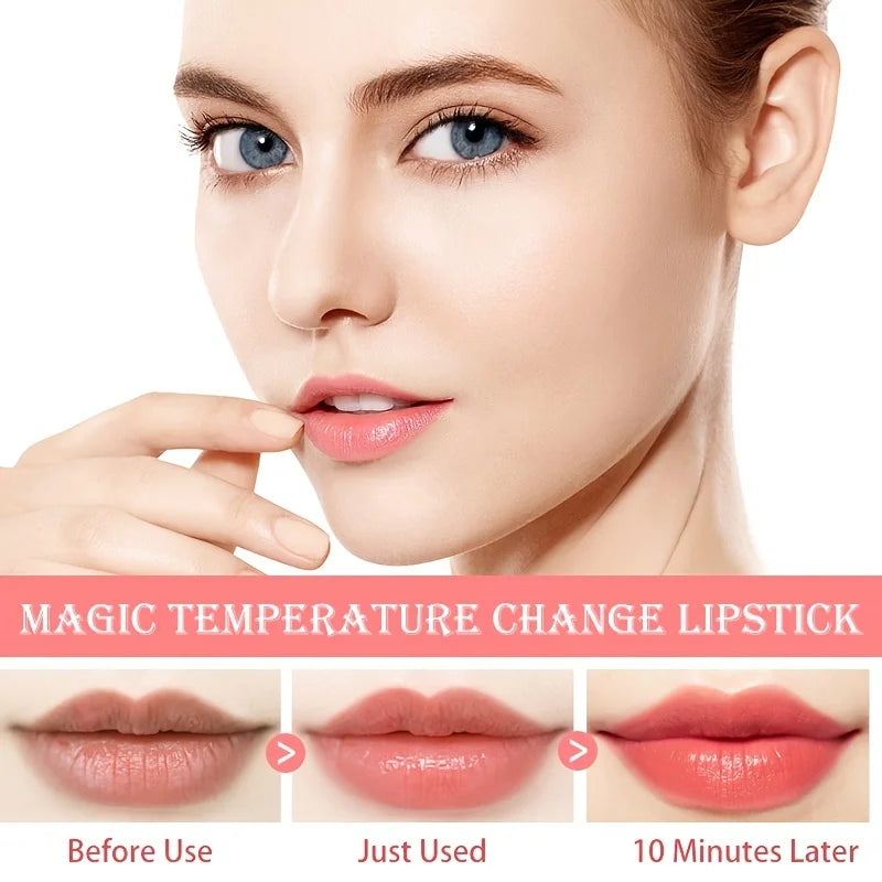 Crystal flower jelly lipstick for color-changing, long-lasting moisturizing lip makeup with a glossy, nutritious finish.