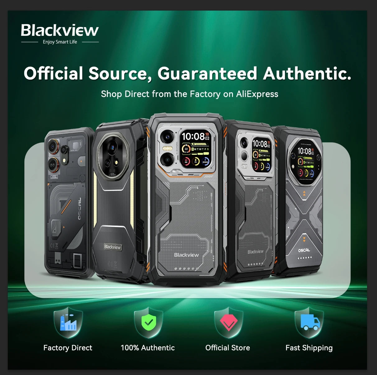 Blackview OSCAL PILOT 3 5G mobile phones AI Rugged Smartphone MTK 6300, 6.78" 2.4K Display 120Hz, 12GB 256GB, 7500Amh Phones