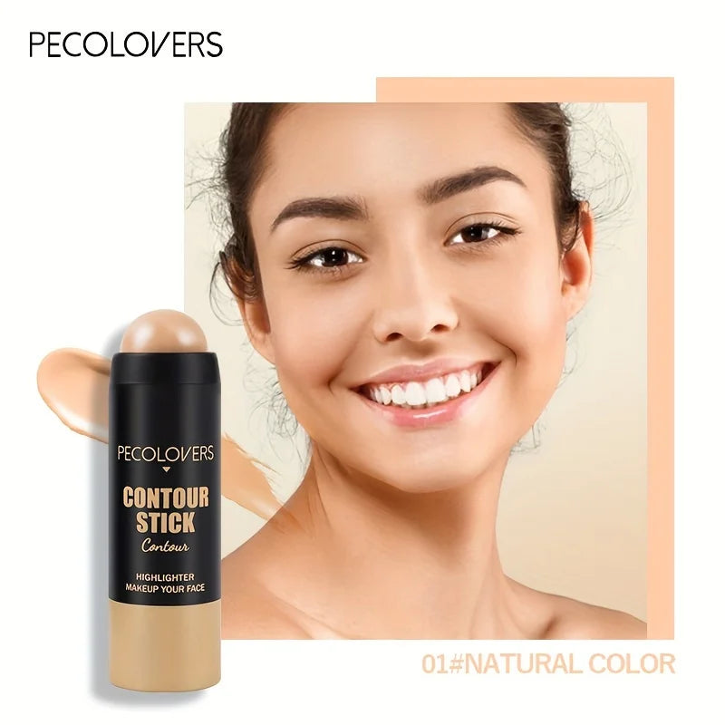 Tidesmit cream contouring and highlighter stick for natural 3D face makeup shade swatch