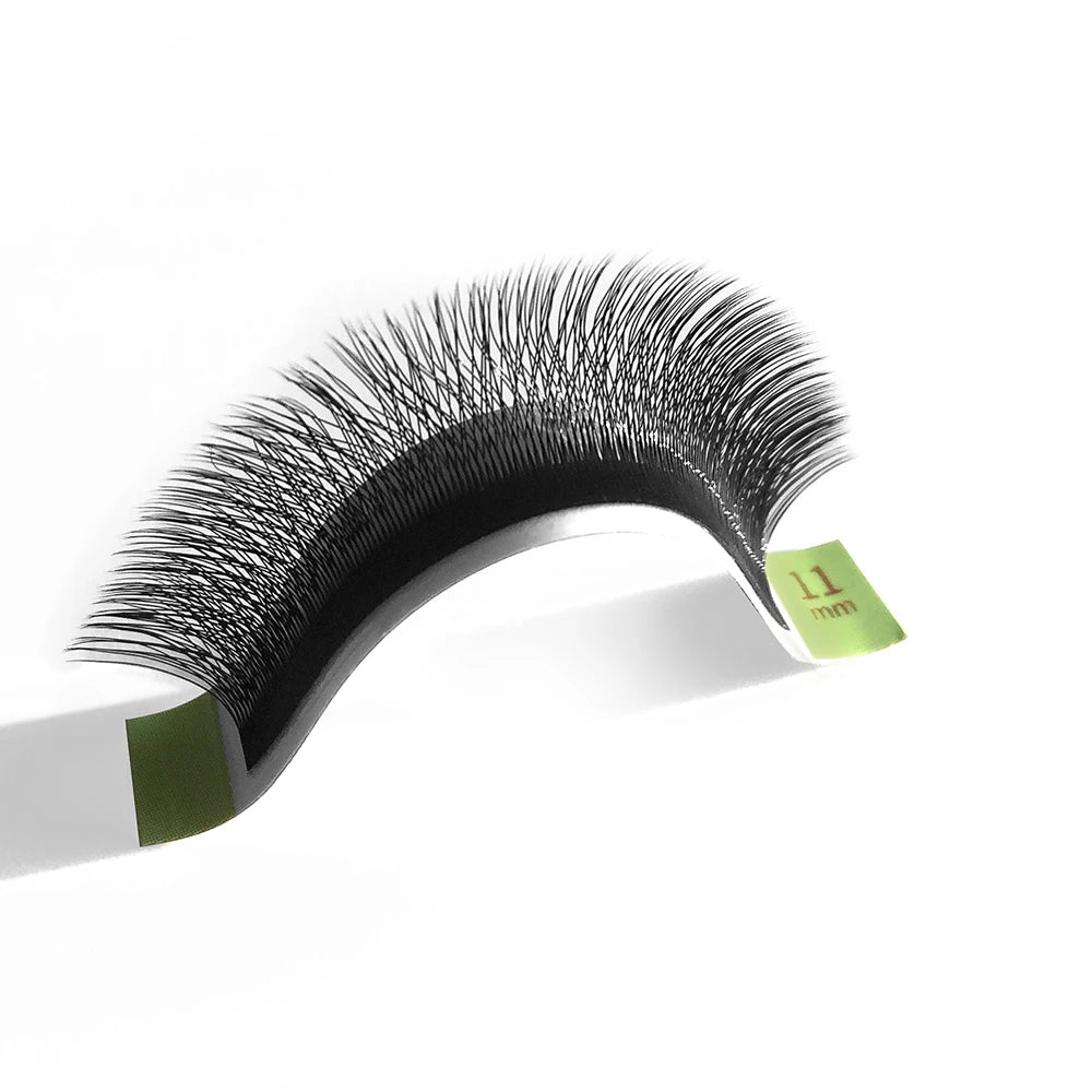 GLAMLASH L/LU/M W Shape Eyelash Extension 3D Premade Volume Fan Lashes W Style YY Lashes Faux Mink Volume Lashes Natural