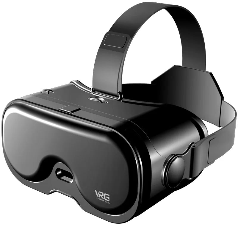 VR Headset for Smartphone – Immersive 3D Spatial Audio Glasses black Tidesmit