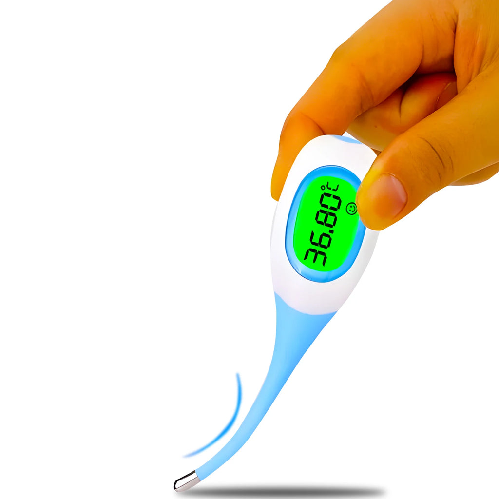 Backlit Medical Temperature Infrared Non-contact Thermometer Forehead Thermomete LCD Display Fever Measure For Baby Adult