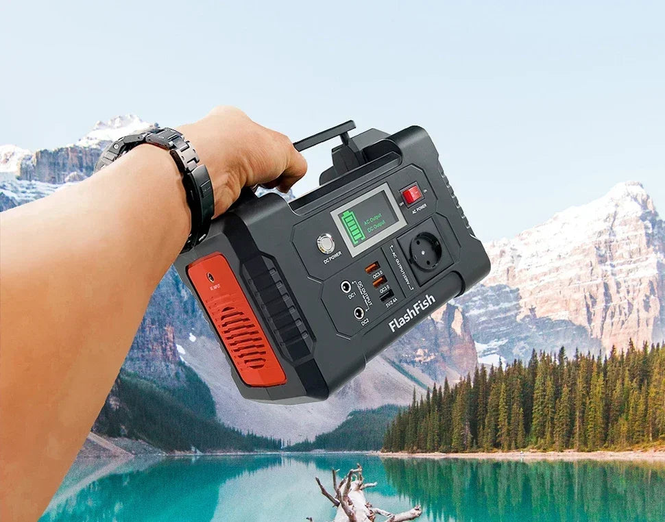Portable Power Station 200W 151Wh Solar Generator - Tidesmit E200 Tidesmit