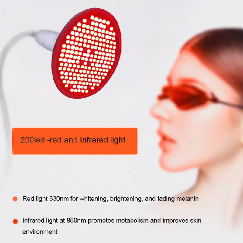 Deep red Beauty Anti Aging Red led Light  IR Infrared bulb E27 Therapy  660nm 850nmplant grow lamp for Body Skin Pain Relie