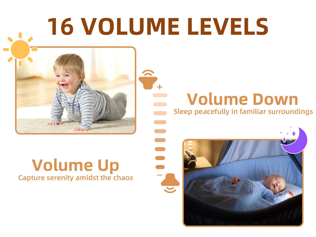 Baby White Noise Machine, USB Portable Mini Sleep Device 20 Soothing Sounds, Help Newborn Fall Asleep In 3 Mins For Crib Travel