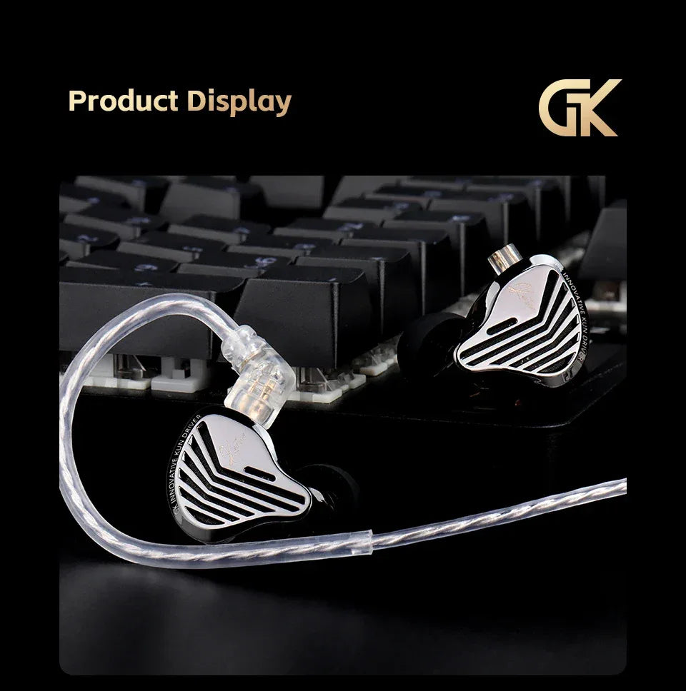 HiFi Wired Earbuds With Heavy Bass & Detachable 2-Pin Cable | Tidesmit Tidesmit