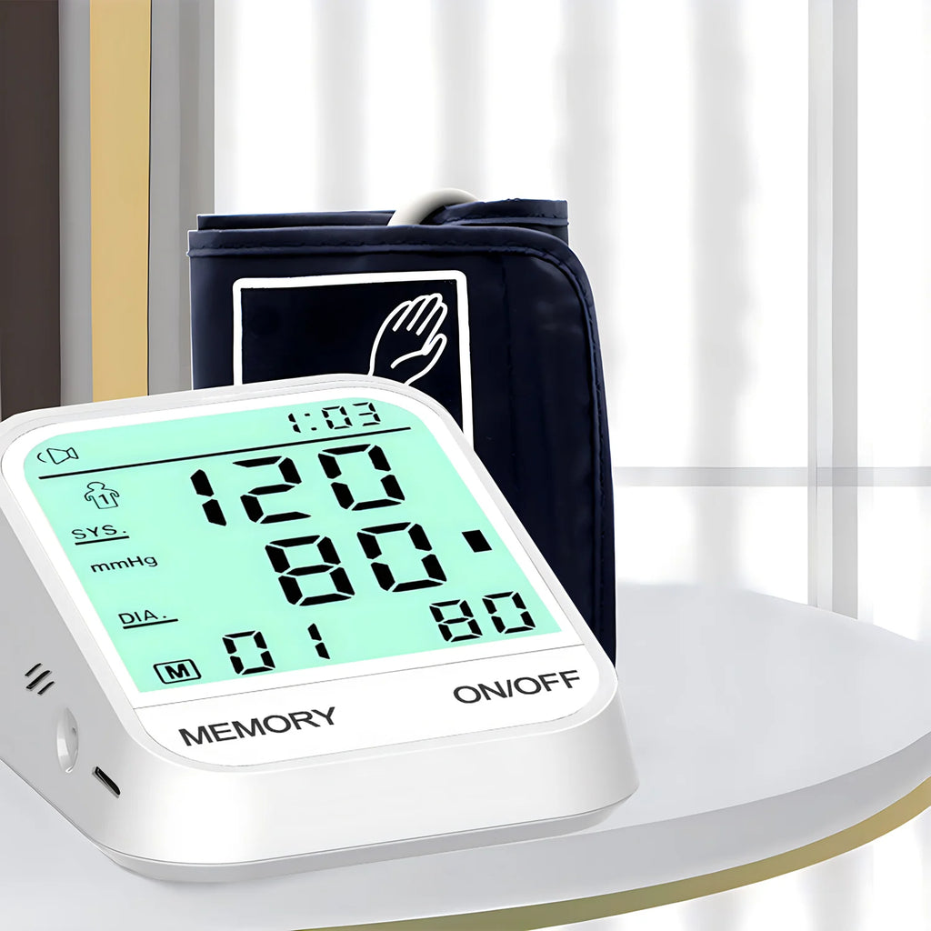New Blood Pressure Monitor Upper Arm Automatic Tonometer Digital Tensiometer BP Monitor Medical Sphygmomanometer Health Care