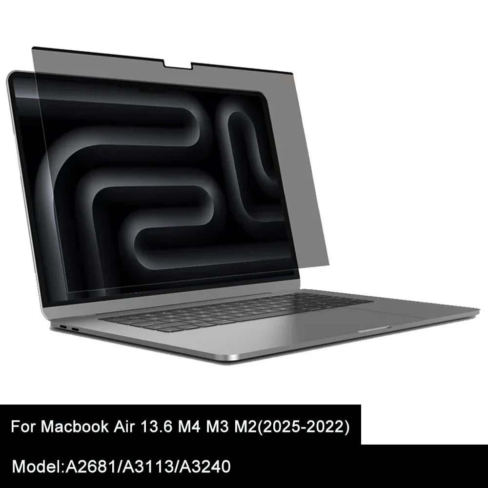 Macbook Privacy Screen Protector | Anti-Glare Filter for M4 Air Air13.6 M4 M3 M2 Tidesmit