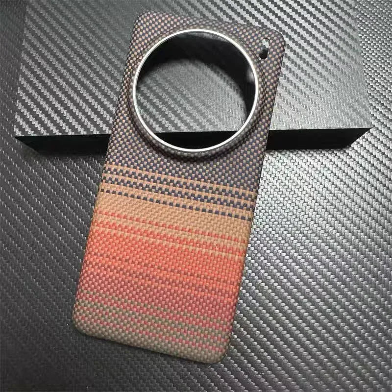 Vivo X200 Pro Carbon Fiber Case | Slim Shock-Absorbing Cover sunset Carbon Fiber Tidesmit