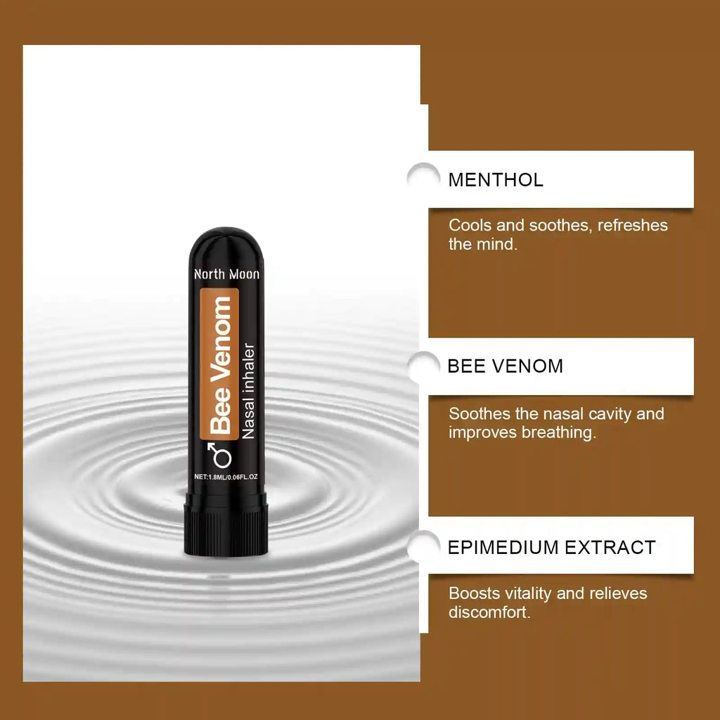 Nasal Inhaler Stick for Daily Lip Care | Nourishing Moisture - 1PC Lip Care Tidesmit