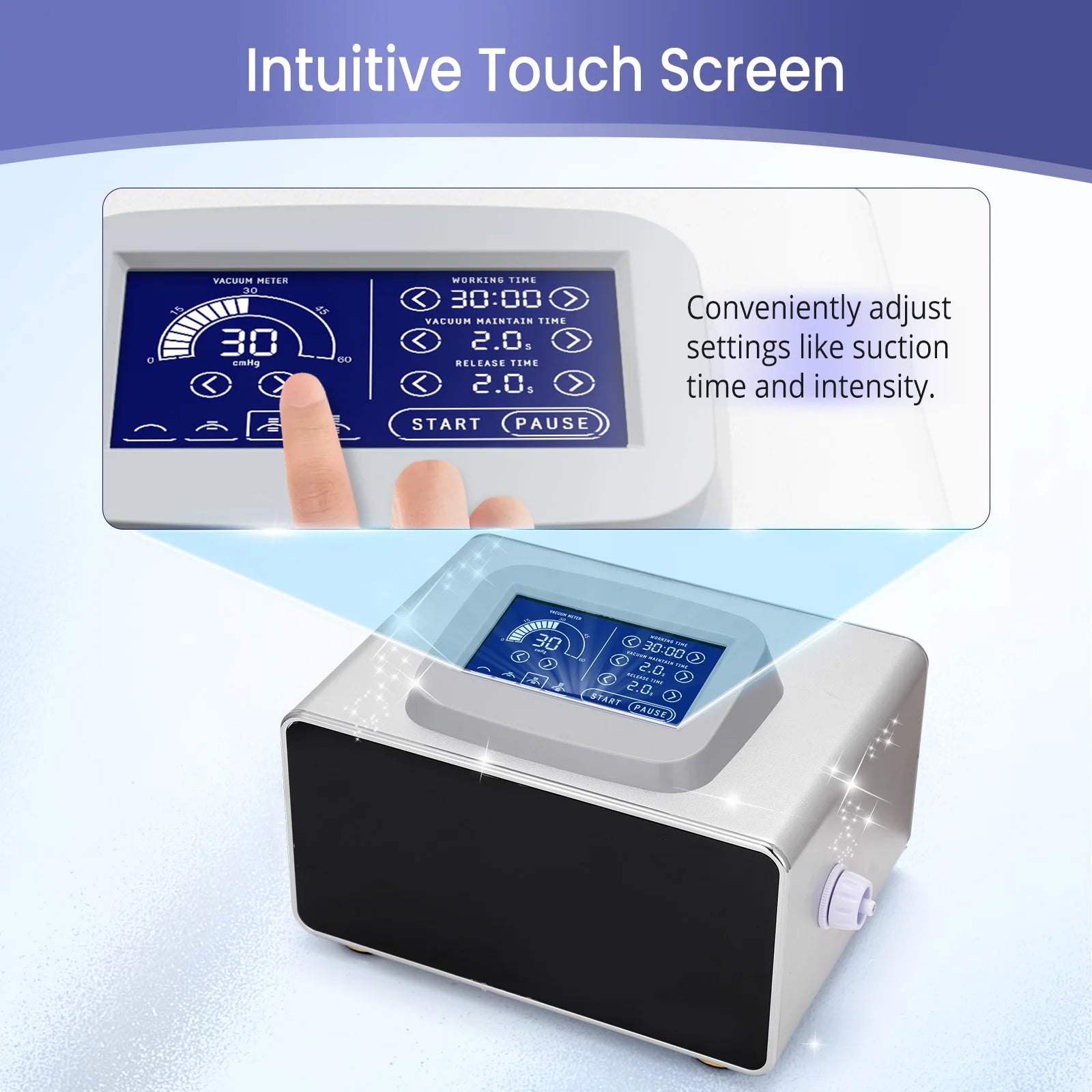 Vacuum Butt Lift Machine MS-2172 | Body Shaping Massage System Body Shaping Massage Equipment Tidesmit