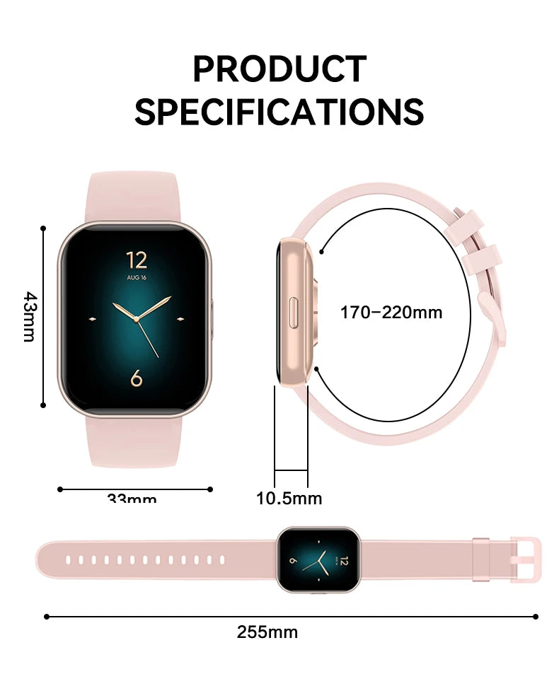 VALDUS VS13 Pro Smartwatch Woman Man Fitness Cycling Heart Rate Tracking Waterproof Voice Assistant BT Call 2026 New Smart Watch