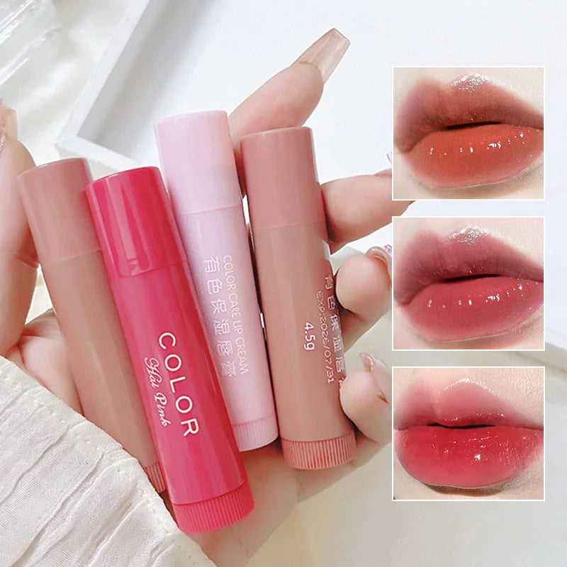 Tinted Moisturizing Lip Balm Set | Nourishing Hydrating Treatment Lip Care Tidesmit