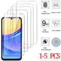 9H Screen Protector for Samsung A15 A16 A56 A36 A14 A25 A24 A55 A53 A52 A52S A51 A34 A35 Tempered Glass Samsung Galaxy A15 AE Tempered glass Tidesmit