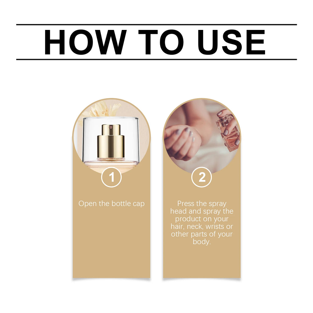 How to use Vanilla Coconut body mist: travel-friendly glass spray bottle for women, long-lasting romantic fragrance.