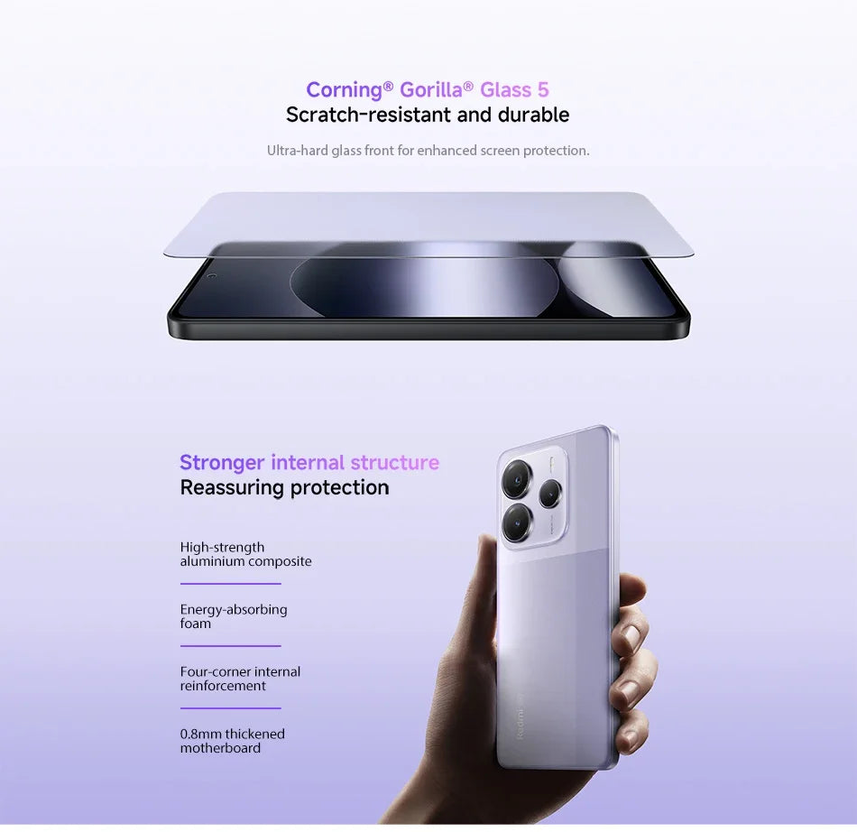 Global version Xiaomi Redmi Note 14 5G Smartphone Dimensity 7025-Ultra  108MP AI camera NFC 6.67" 120Hz AMOLED display IP54