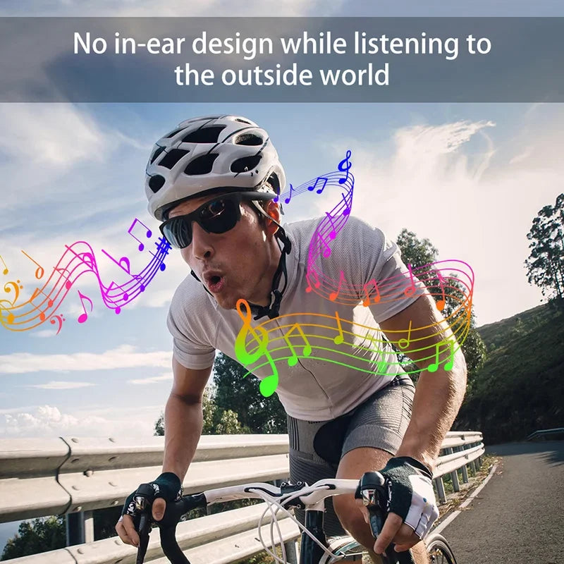 Smart Bluetooth Sunglasses with Spatial Audio and UV Protection Tidesmit