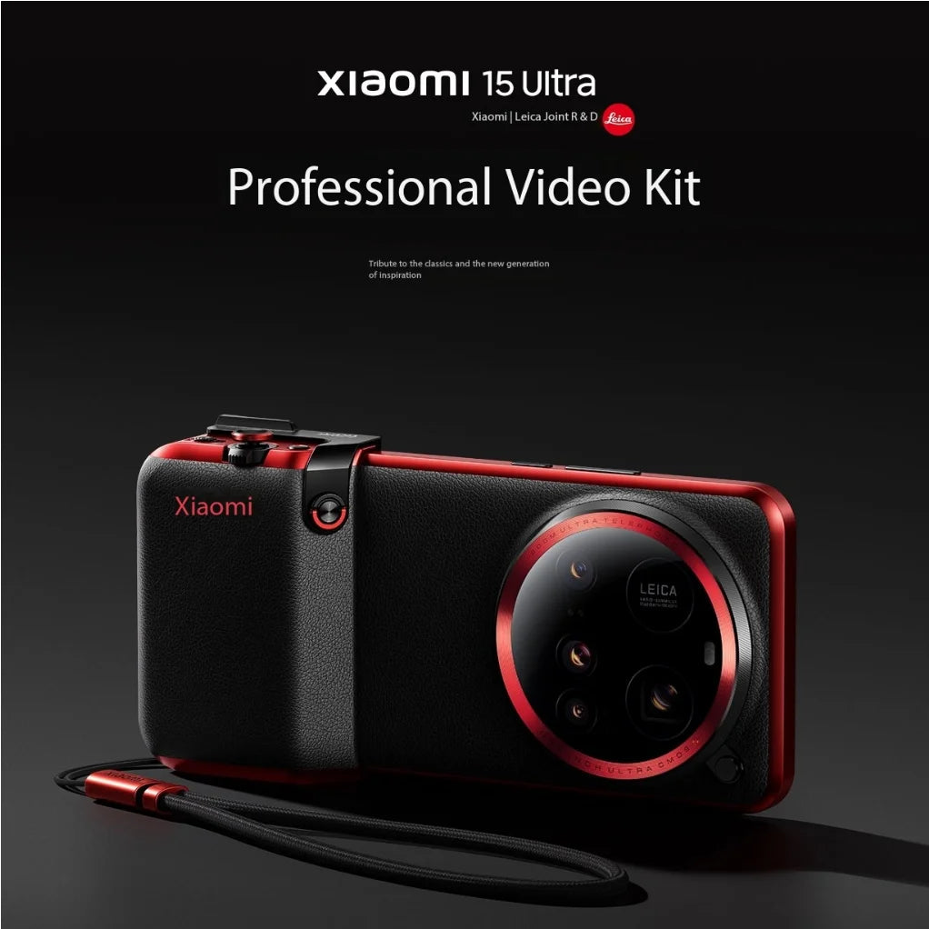 Xiaomi 15 Ultra Leather Camera Bag Case - Military-Grade Protection Tidesmit