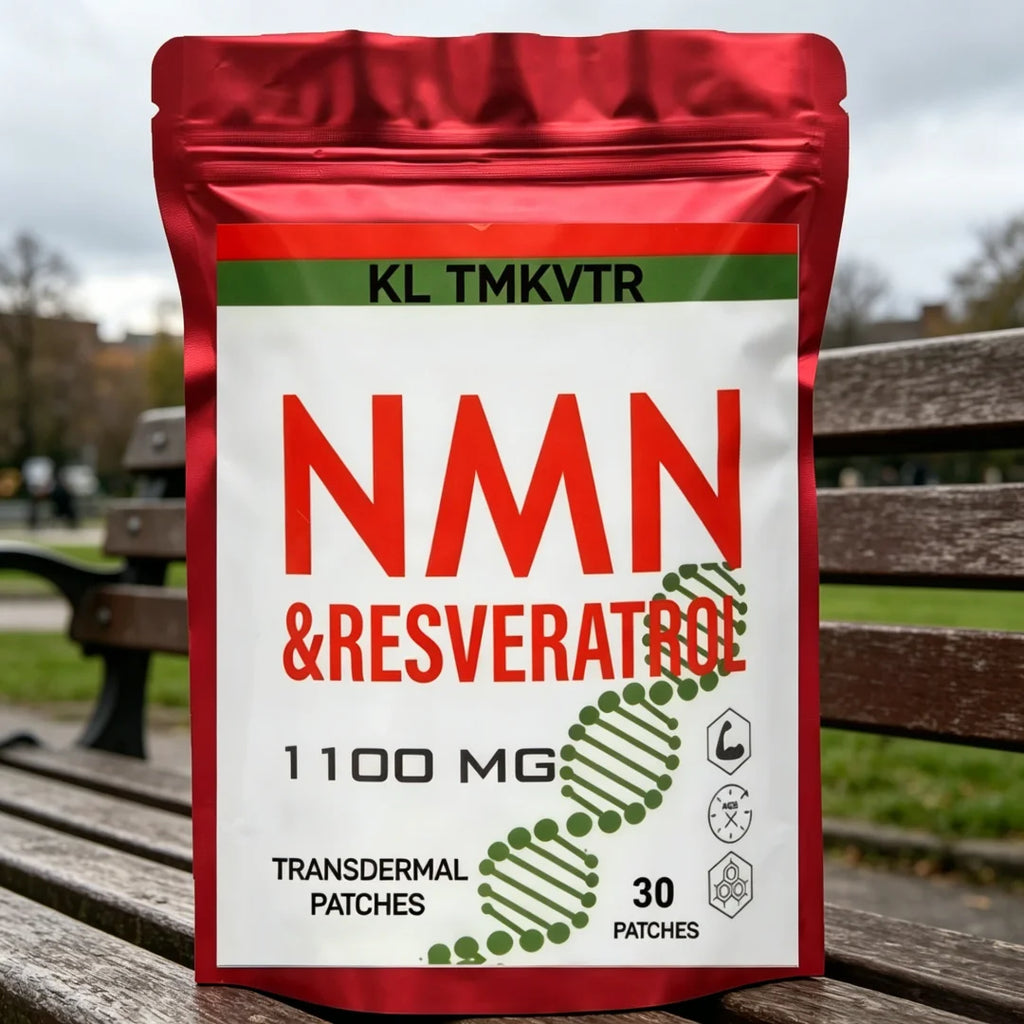 30 Patches NMN (Nicotinamide Mononucleotide ) Transdermal Patches With Resveratrol for Anti-aging Antioxidant Health