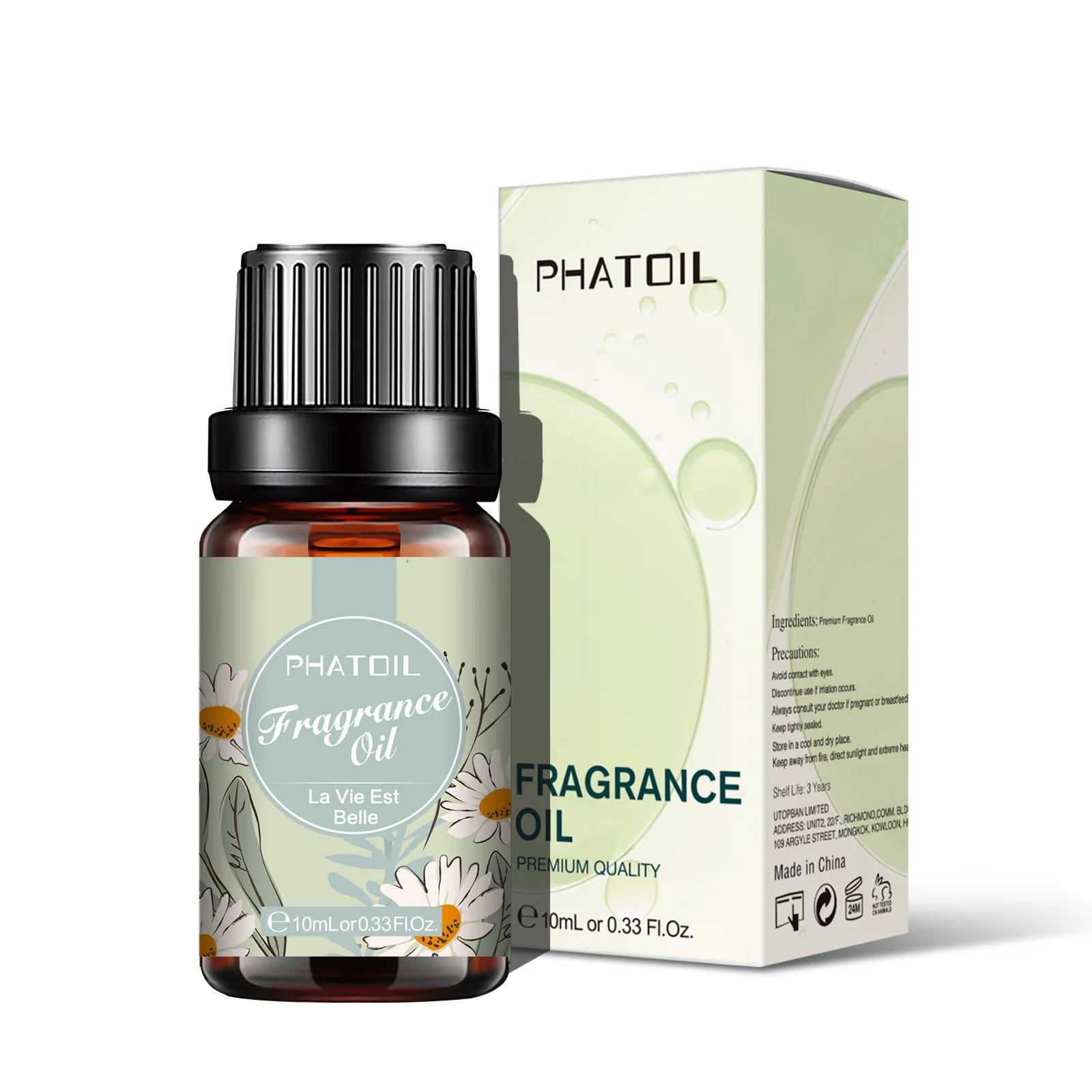 PHATOIL 10ml Fragrance Oil For Aromatherapy Diffuser La Vie Est Belle CHANCE CHANCE EAU TENDRE Jadore Aroma Oil Candle Making