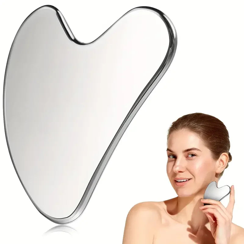 Stainless Steel Gua Sha Tool - Facial Lifting and Deep Tissue Massage Body Shaping Massage Equipment Tidesmit