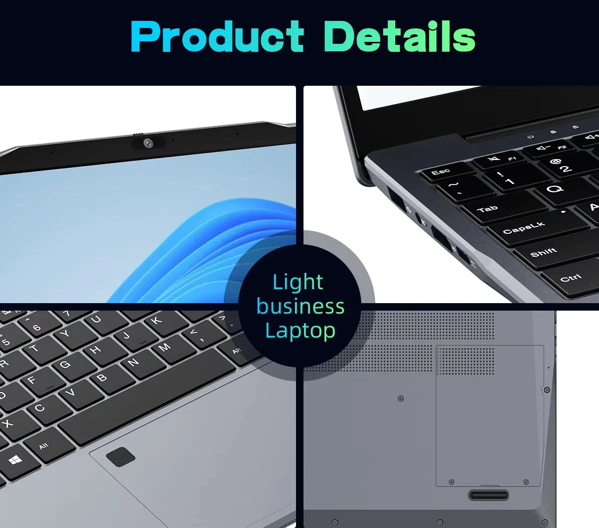 15.6 inch Fingerprint Unlock Laptop Intel Core i9 10980HK laptop windows 11 game laptops  16GB RAM 1TB SSD computer Backlight