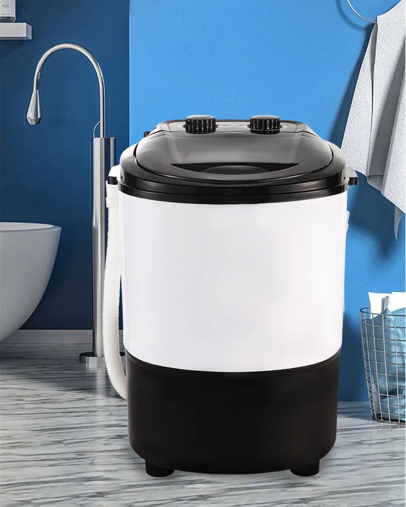 Tidesmit 4.5kg mini semi-automatic laundry machine for underwear and baby clothes with built-in dehydration function
