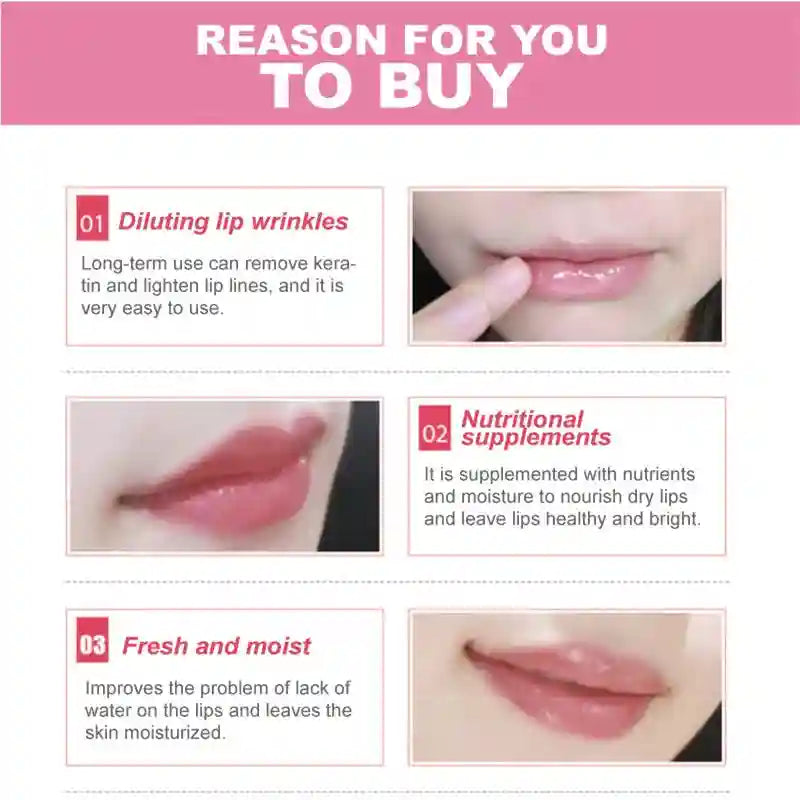 Crystal Collagen Lip Mask - Hydrating Lip Treatment for Plump Lips Lip Care Tidesmit