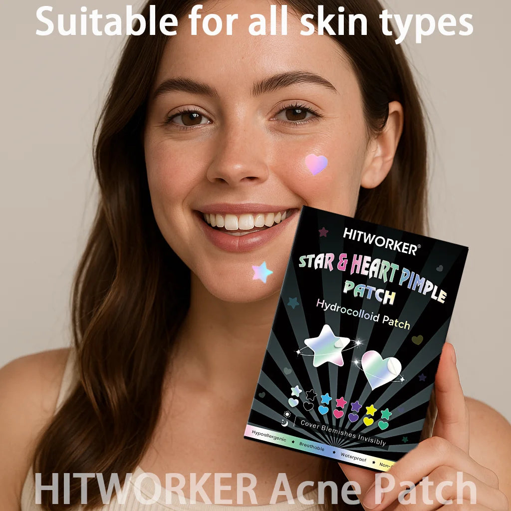 432 pieces/box of acne patches, non irritating acne stickers, high-quality salicylic acid and tea tree oil acne patches, gifts
