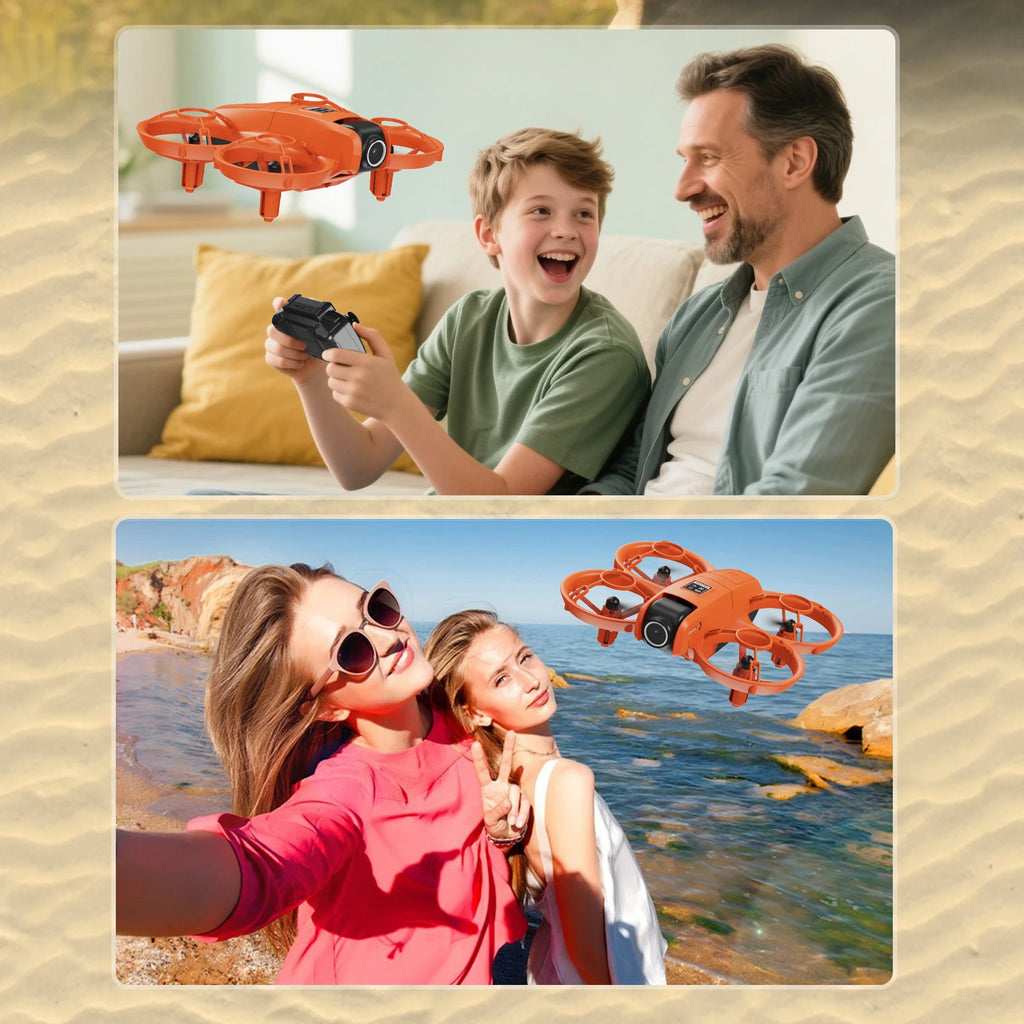 4K Camera Drone for Kids with Screen - Foldable Remote Control Quadcopter Tidesmit