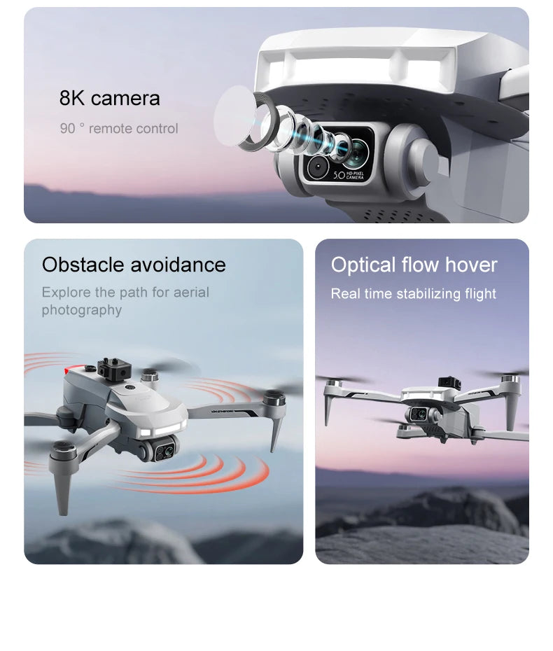 GPS Drone with 4K Camera - Foldable Brushless Quadcopter | Tidesmit Tidesmit